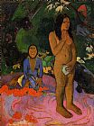 Paul Gauguin Words of the Devil painting